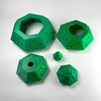 NestAway Tree™ — A Nestable Desktop Holiday Tree with Ornaments & Gift Box Storage