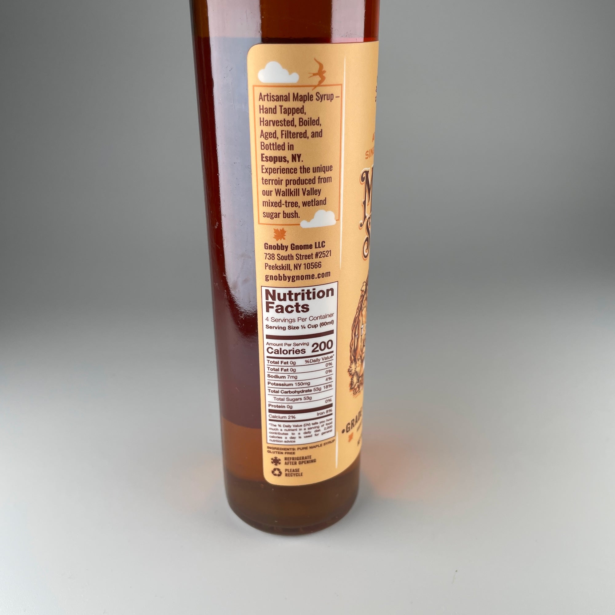 Gnobby Gnome Maple Syrup - A Unique Small-Batch Maple Syrup from New York's Catskill Region