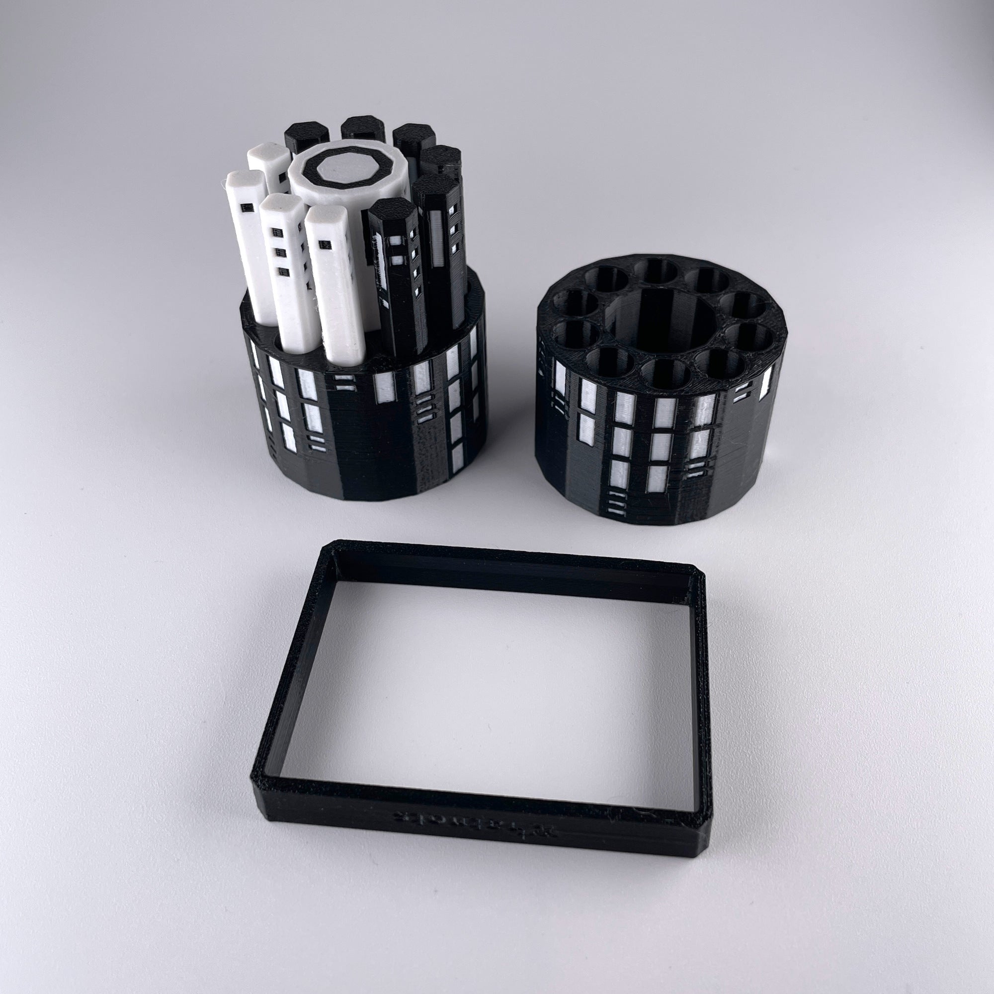 The Dice Pod™ - A complete RPG dice set that nests into a single pocket-sized cylinder