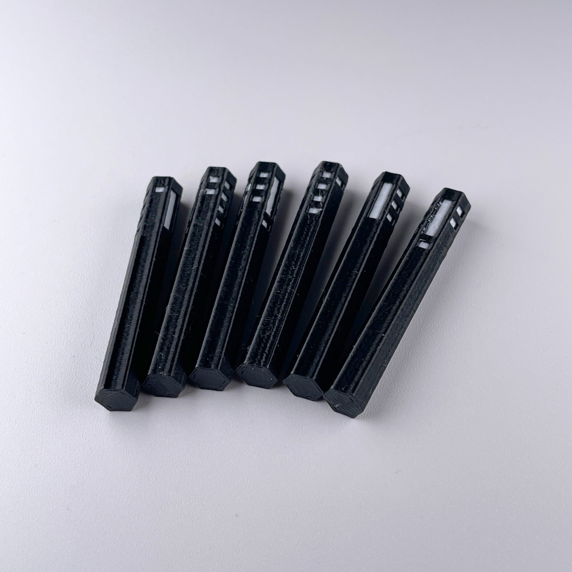 The Dice Pod™ - A complete RPG dice set that nests into a single pocket-sized cylinder