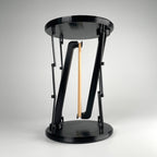Tensegrity Display Stand — A puzzle-built stand that looks like it shouldn’t work