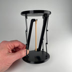 Tensegrity Display Stand — A puzzle-built stand that looks like it shouldn’t work