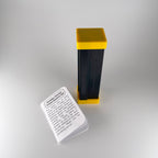 Domino Travel Pack - A Complete Travel Domino Set with Four Built-In Playing Trays