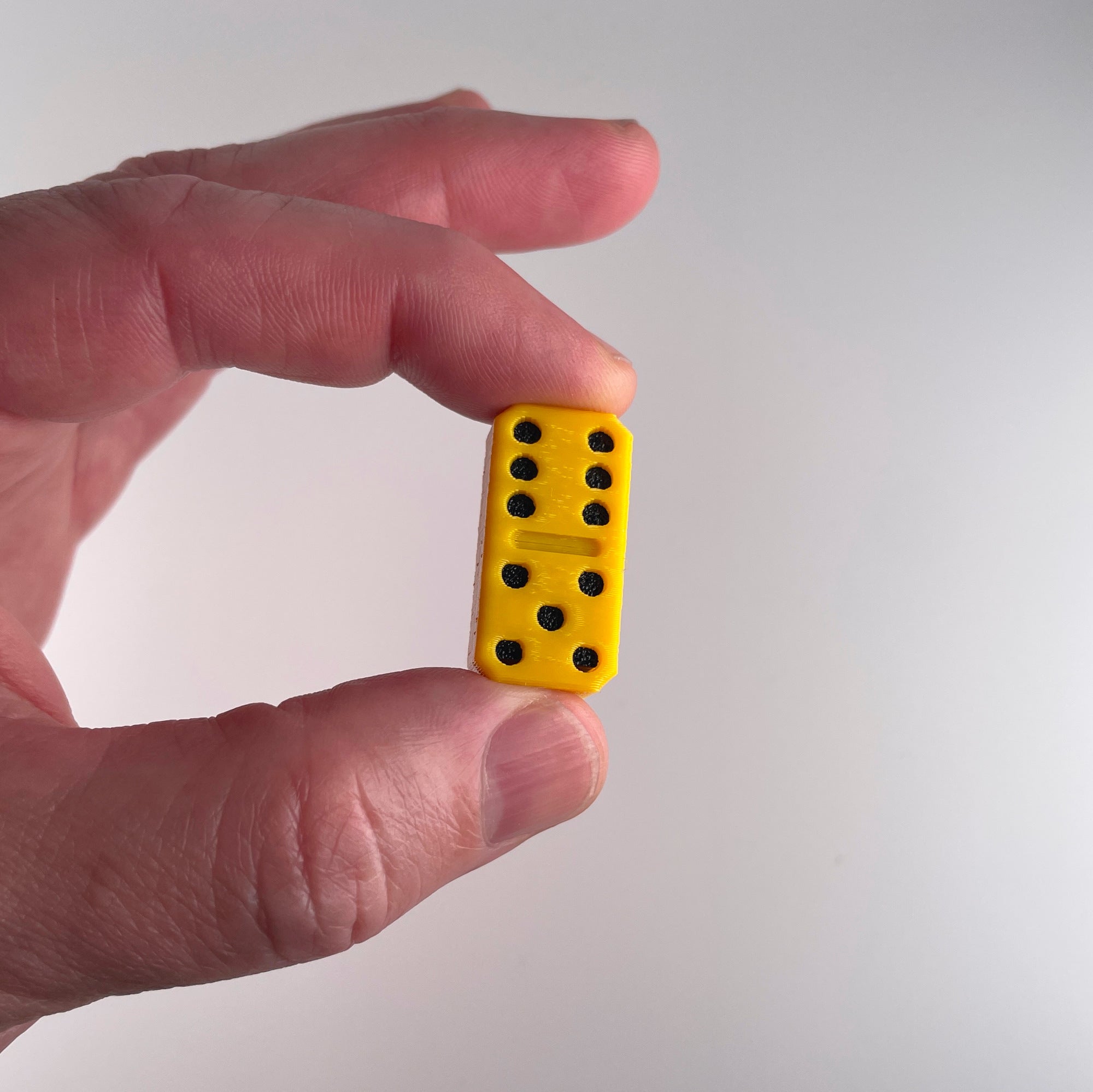 Domino Travel Pack - A Complete Travel Domino Set with Four Built-In Playing Trays