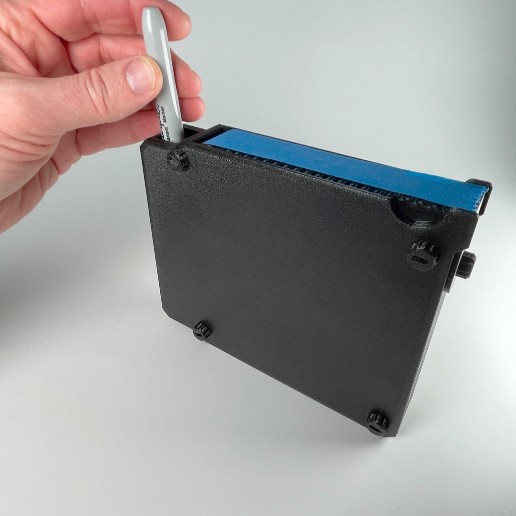 TapeScribe™ - Masking Tape Label Station with Built-In Marker Holder