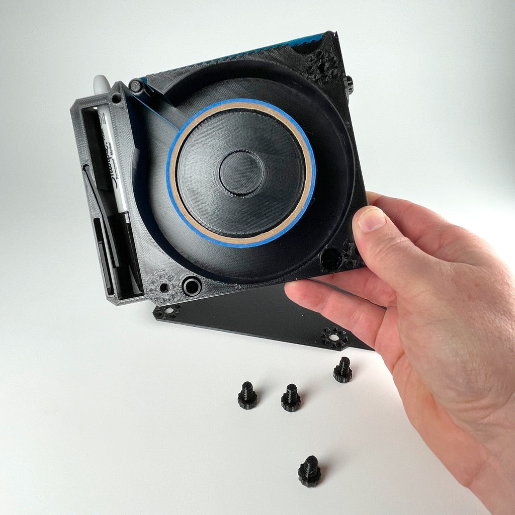 TapeScribe™ - Masking Tape Label Station with Built-In Marker Holder