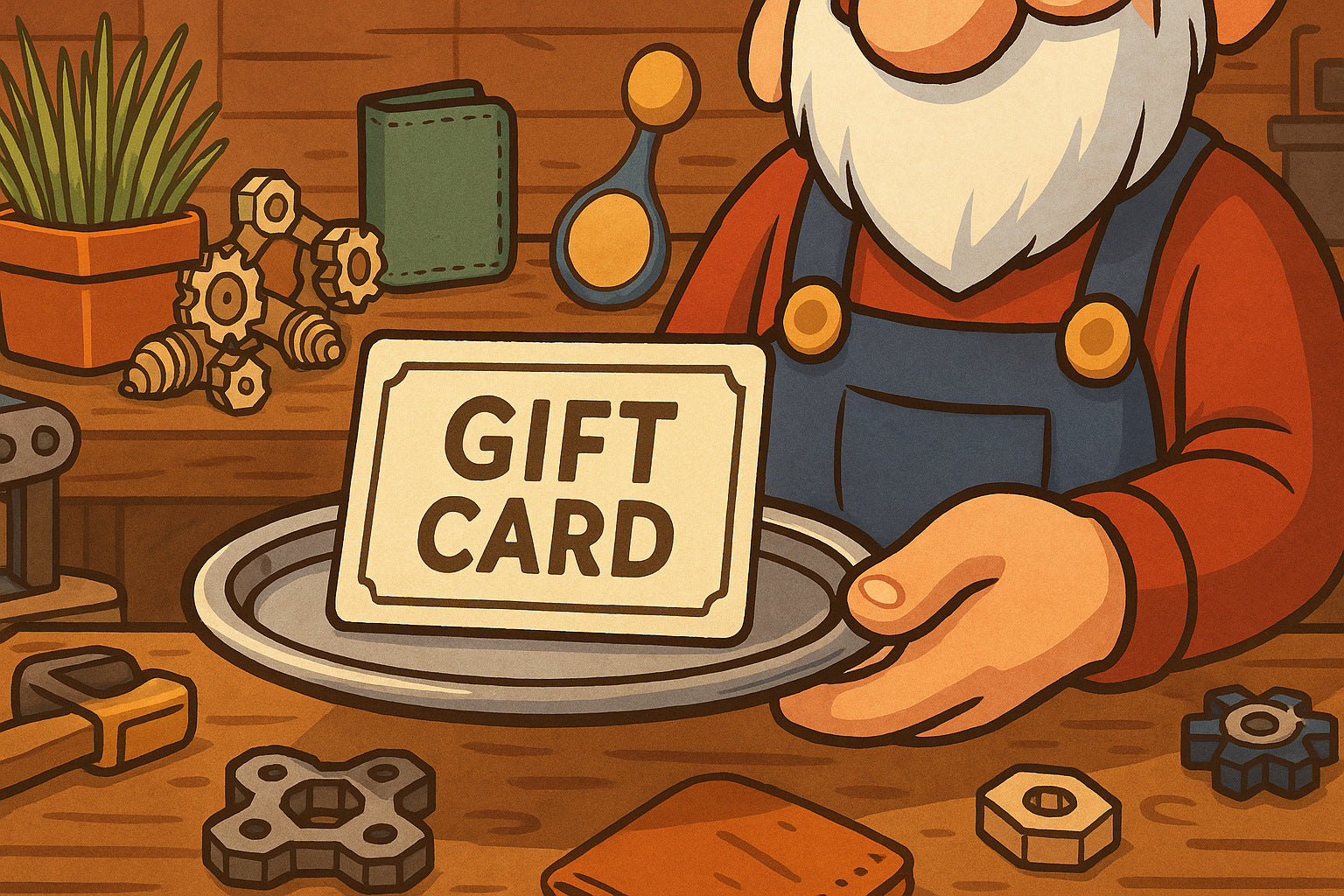 Gnobby Gnome Whatnots Gift Card